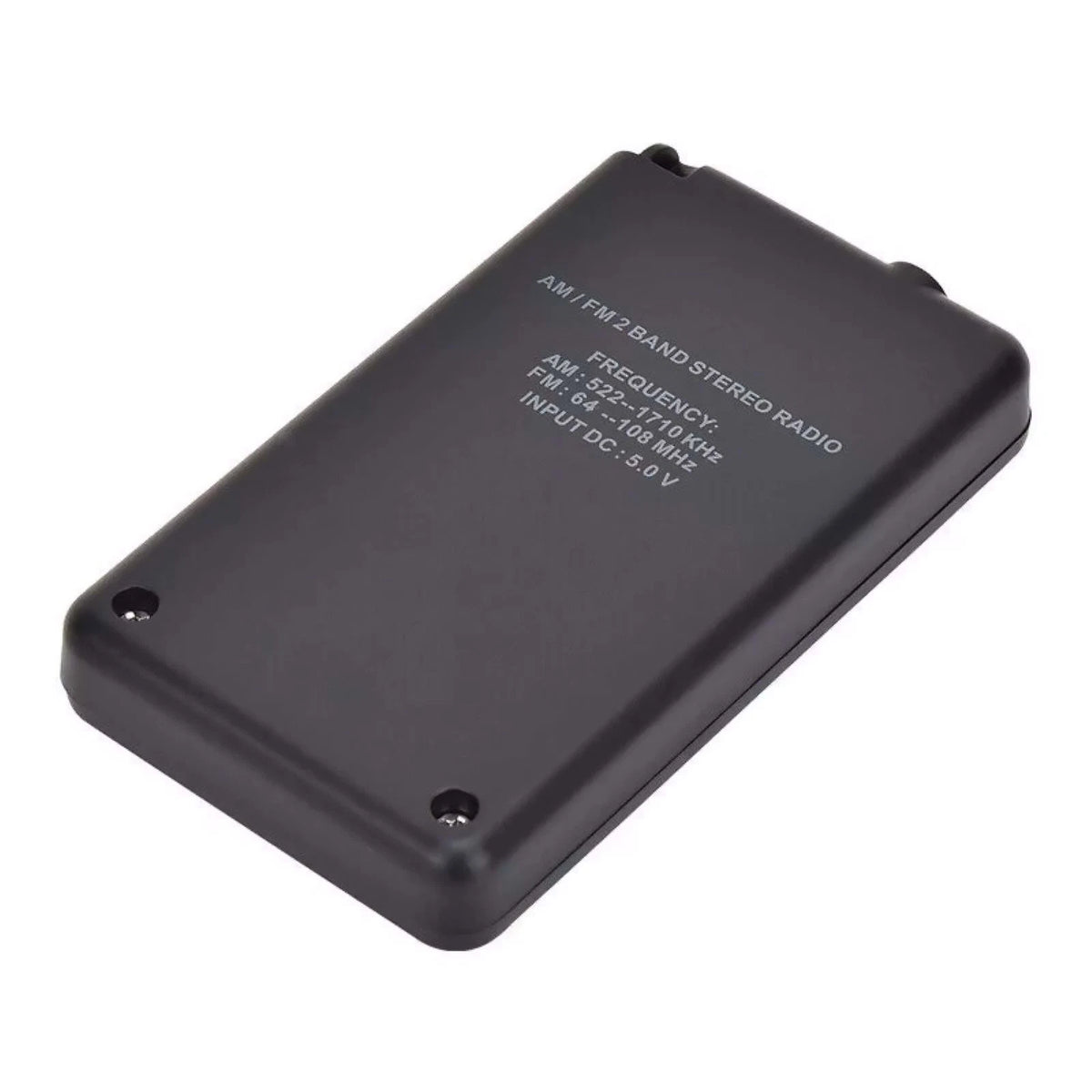 Digital Portable Pocket LCD AM FM Radio Stereo USB Rechargeable w/Earphone