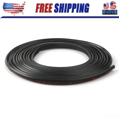 Front/Rear Lip Spoiler Rubber Molding Strip Trim Black Tape 08F03-SHJ-1100D