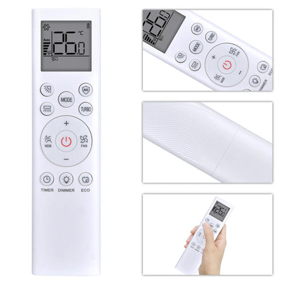 Replacement Remote Control For Hisense RCH-RSY2-0 Air Conditioner
