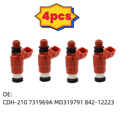 4pcs Fuel Injectors Replacement For Suzuki Vitara 2.0L 1999-2003 CDH210 880887T