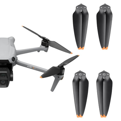 4PCS Air 3 Propellers for DJI 3 or 3S Drone Accessories Black