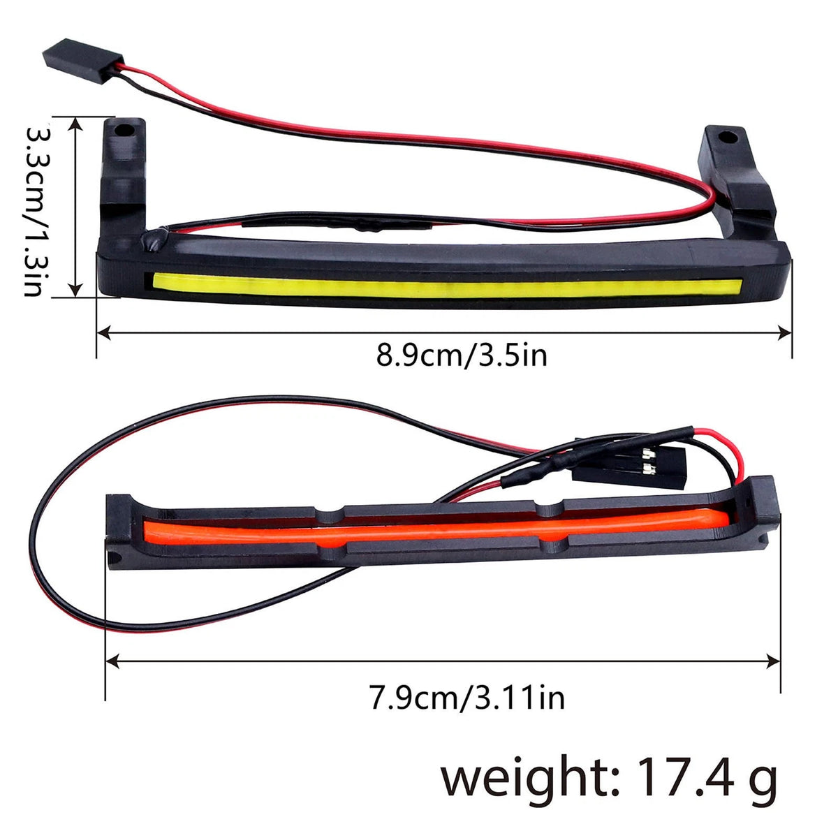 1PCS  Front Rear Lights For ARRMA Mojave GROM 1/14 Scale RC Car Accessories