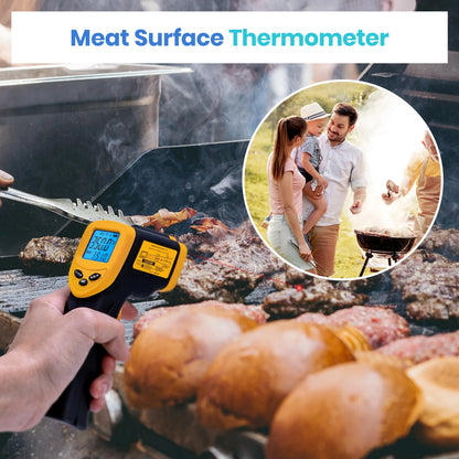 Etekcity Infrared Thermometer Laser Temperature Gun -58°F to 842°F, Yellow