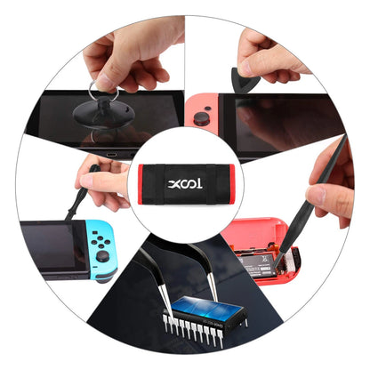 XOOL 17-in-1 Gamebit & Tri-Wing Screwdriver Repair Tool Kit, 17 in 1, Black