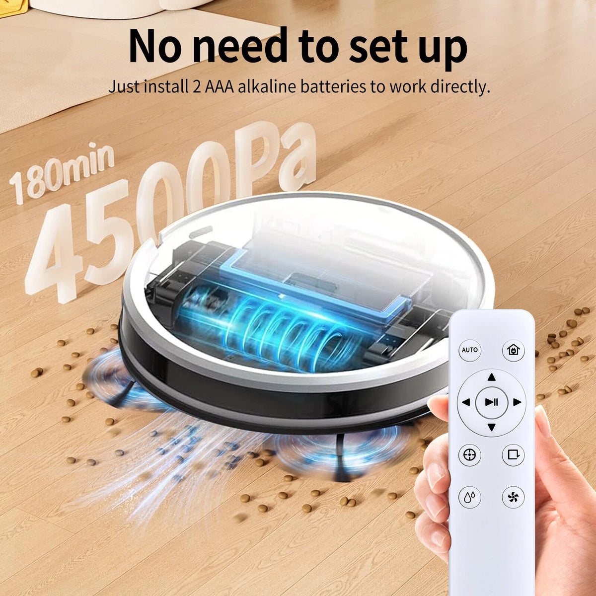 Replacement Remote Control For HONITURE G20 Robot Vacuum Cleaner