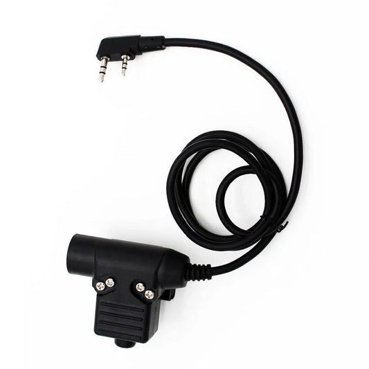 U94 PTT Adapter For REAL STEAL RS Headsets For KENWOOD Plug Repair Parts