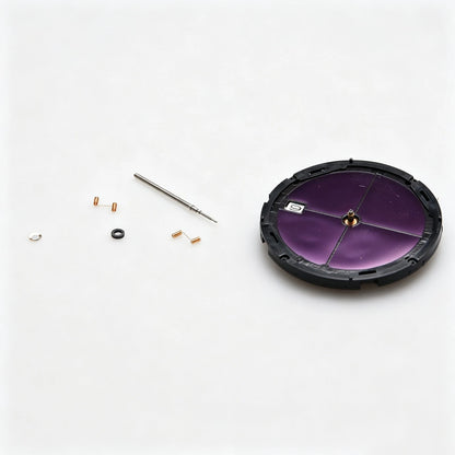 3-Hands Watch Movement Black Date Indicator At 3 Solar Movement For VS42A