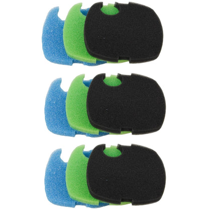 AQUANEAT 9 pcs Replacement Aquarium Canister Filter Pads 9 Pcs (Pack of 1)