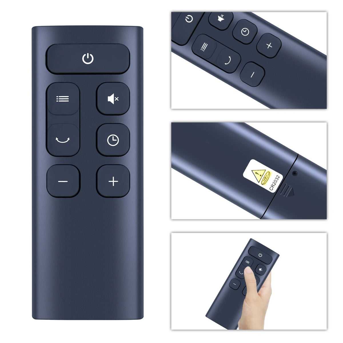Remote Control For Ezify 40-inch Tower Fan PX-TS001 Black