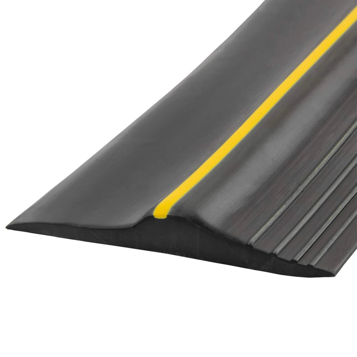 Papillon Garage Door Bottom Seal Strip, Weatherproof EPDM 20 Feet, Black