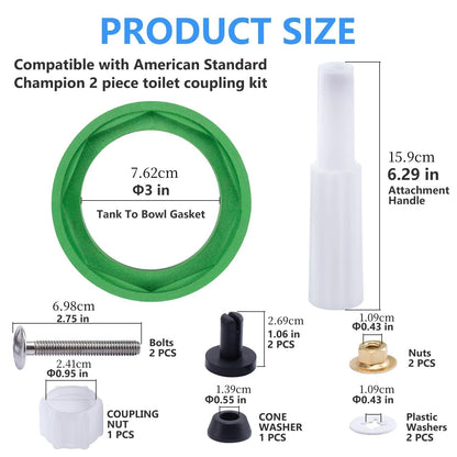Toilet Tank Installation Kit AS738756-0070A for American Standard Champion 4