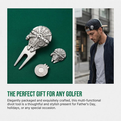 JIUYIBC Golf Divot Tool with Ball Marker Set