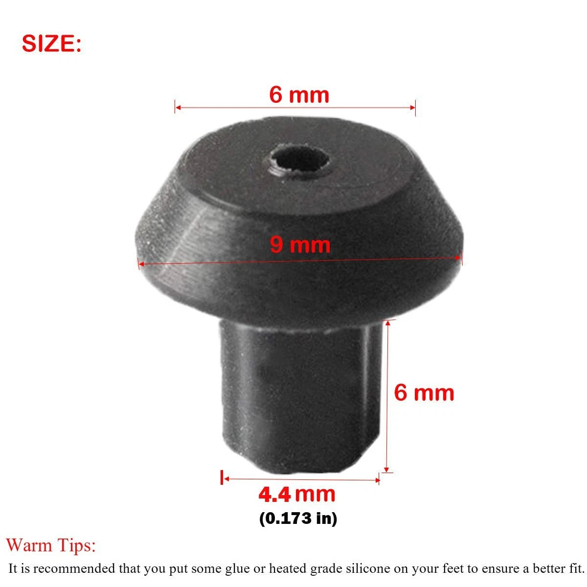 Pack of 16 WB2K101 Rubber Feet Gas Range Stovetop Grate Replacement...