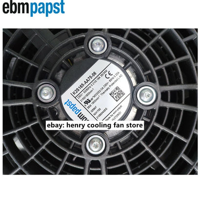 Ebmpapst K2S165-AA75-06 Centrifugal Fan 230VAC 35/34W 2150RPM Rittal Cabinet Fan
