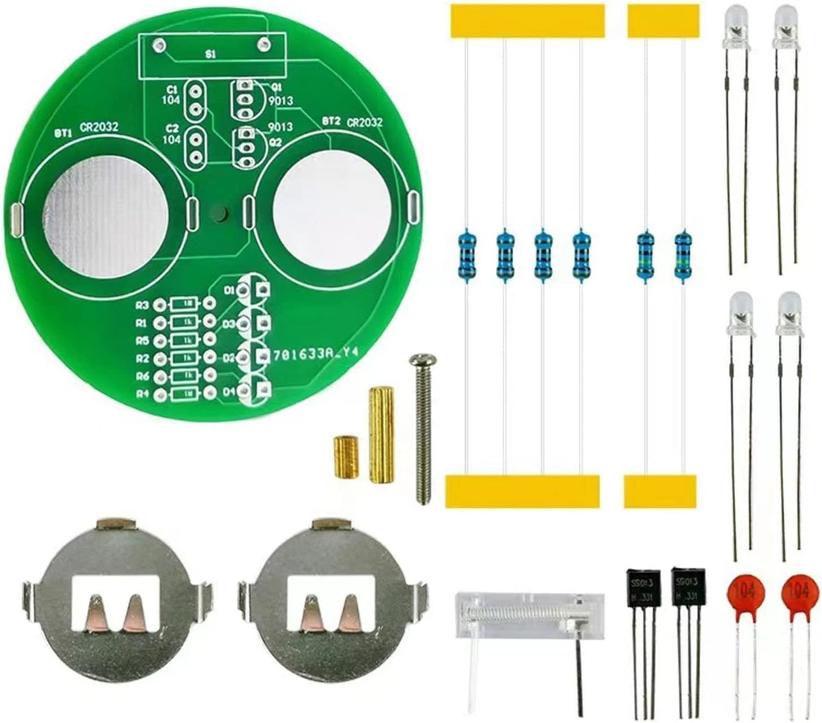 DIY Practical Soldering Practice Kit Learning Electronics Training...