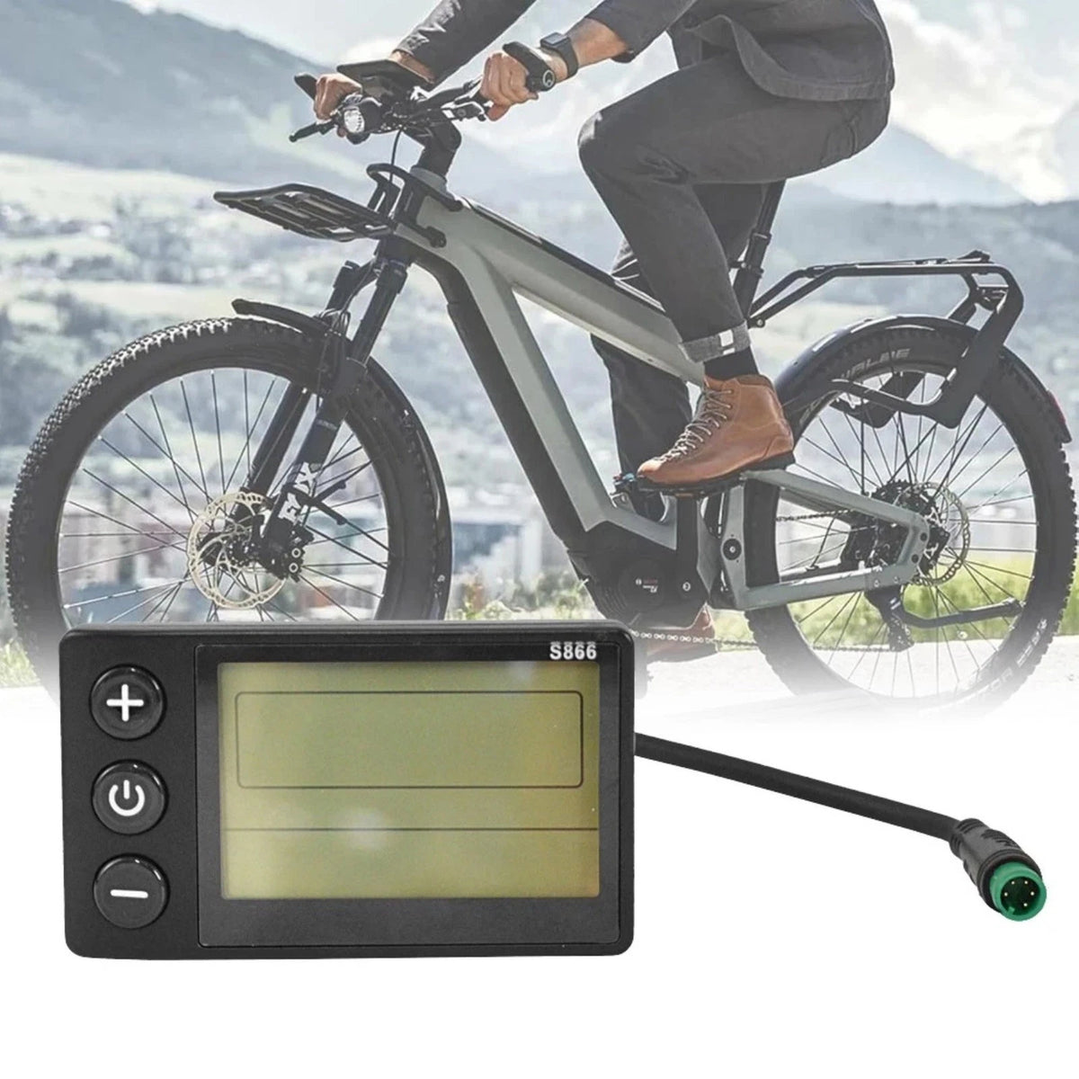 Universal Electric Bike LCD Screen for Electric Scooter Handlebars