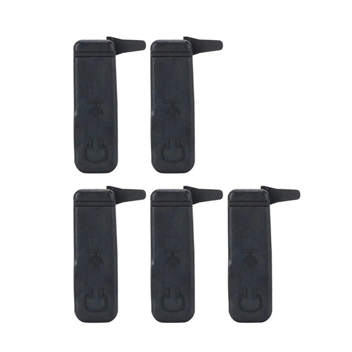 5Pack Silicone Headset Dust Cover For Motorola CP200 CP040 CP140 CP160 CP180