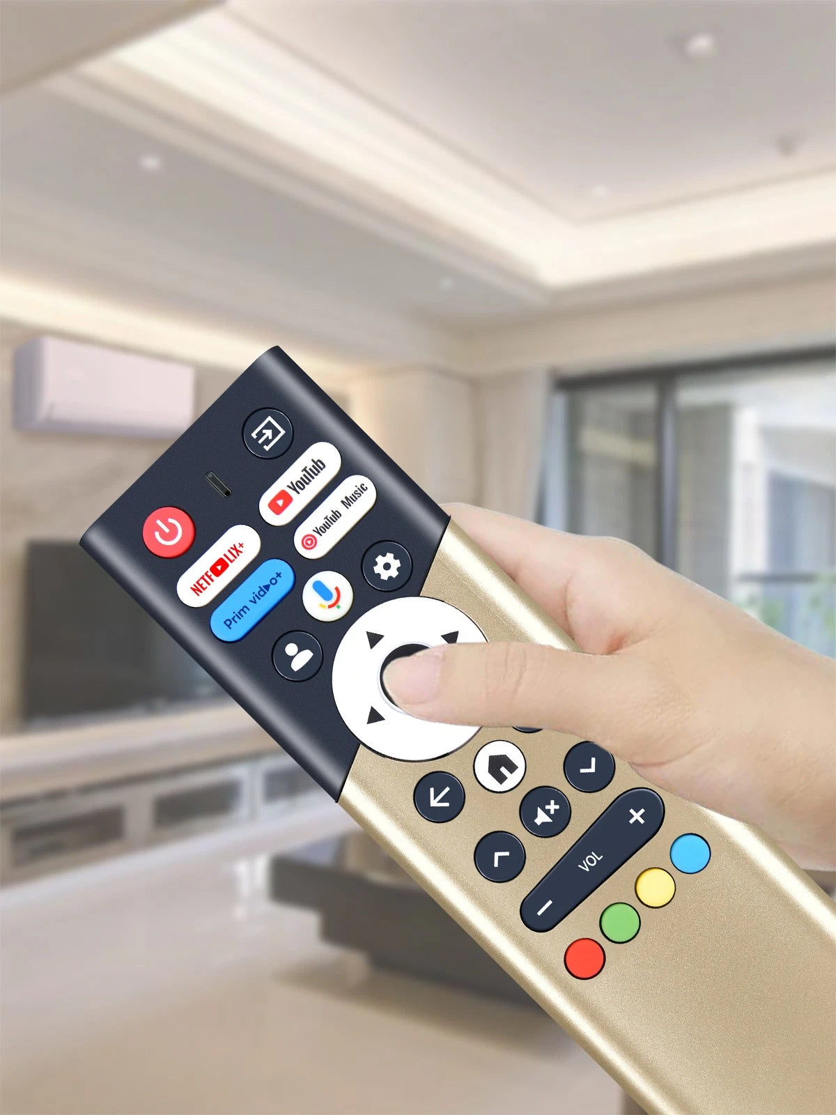 Voice Remote Control For Dijitsu TV 58DG22000 75DG22000 86DG22000