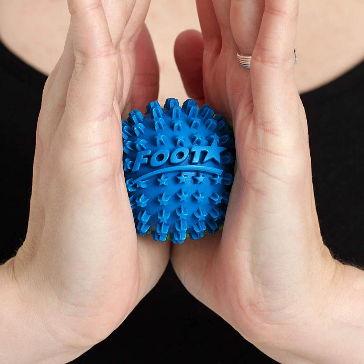 Body Back Foot Star® Massager Ball and Plantar Fasciitis Roller 2 Pack, Blue