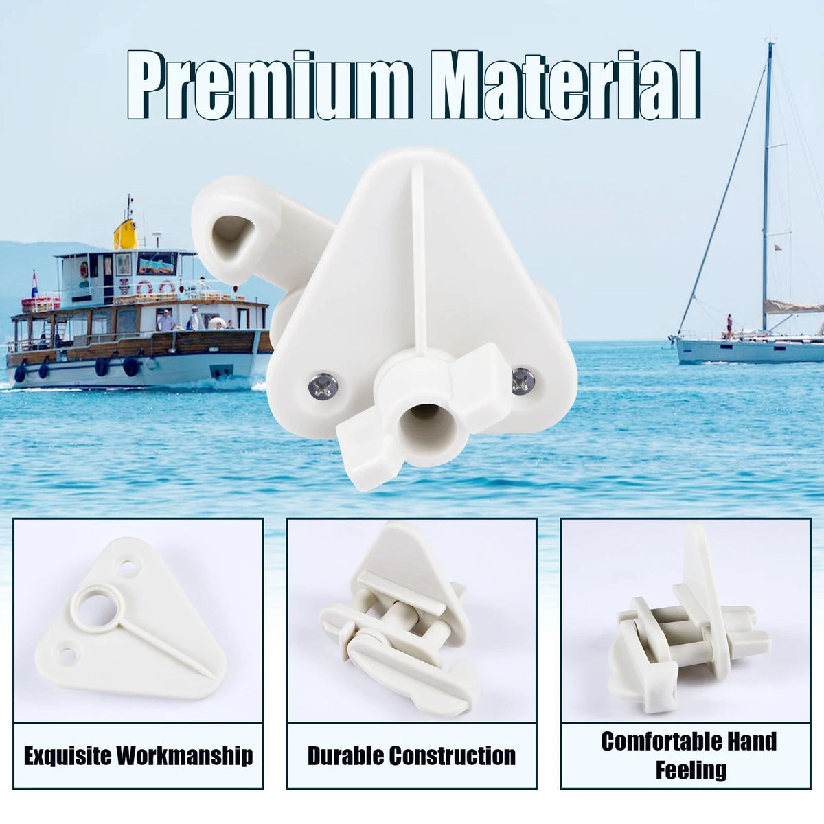 TOYMIS 2 Sets Pontoon Gate Latch Replacement Kit, Door Fits...