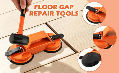Floor Gap Fixer Tool, Plank Repair Kit, Dual Suction Cup Fix...