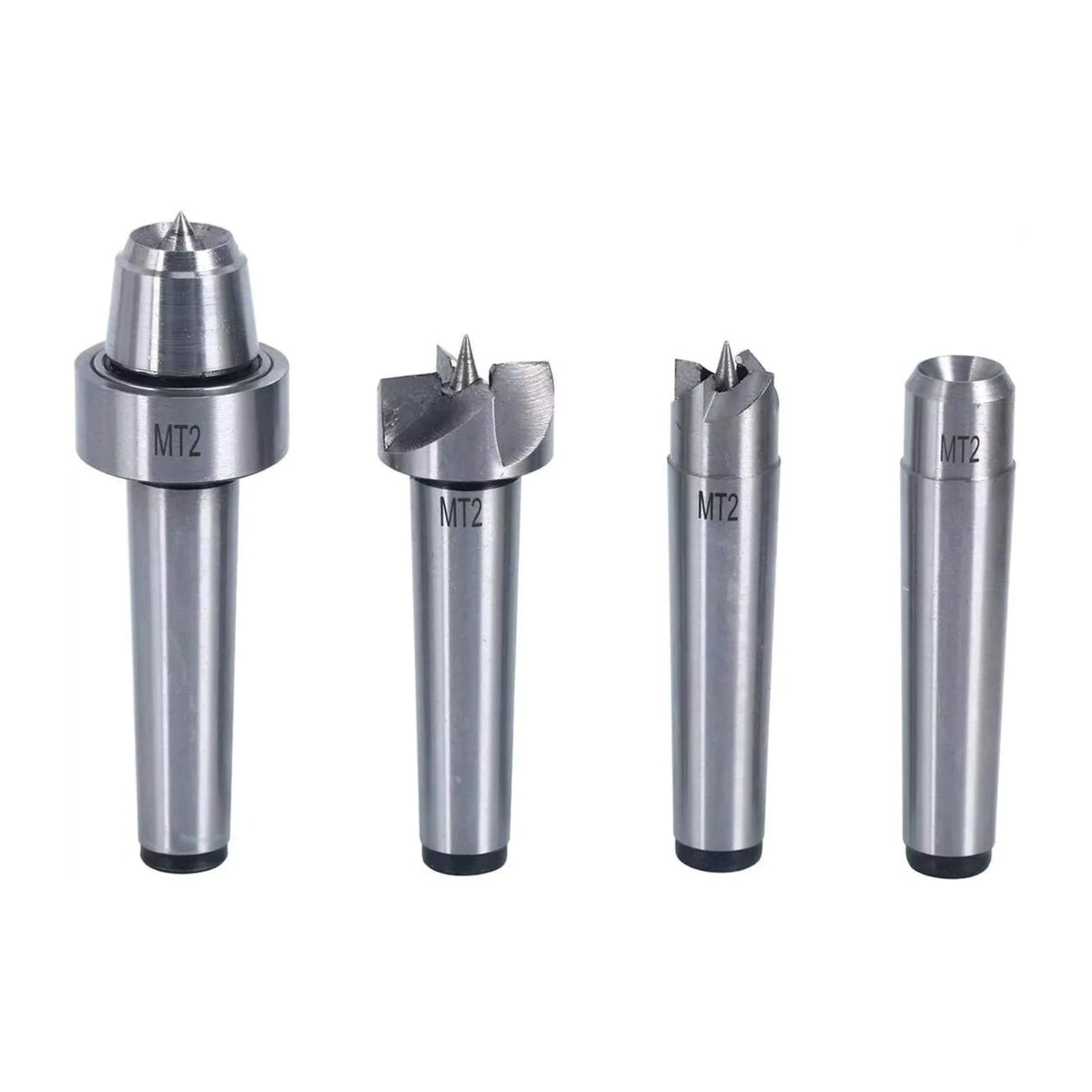 4 x Wood Lathe Center Bit With 60 degree Center Point For MT2 Size Easy to Fit