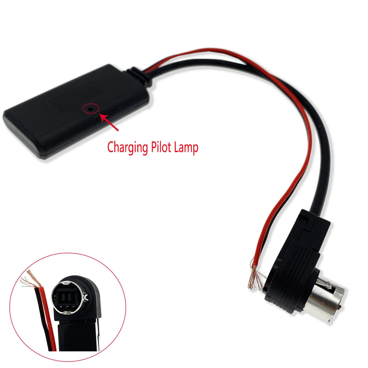 Bluetooth Aux Adapter Cable For Alpine CDA-7893 CDA-7894 CDA-7998 CDA-7998R Accs