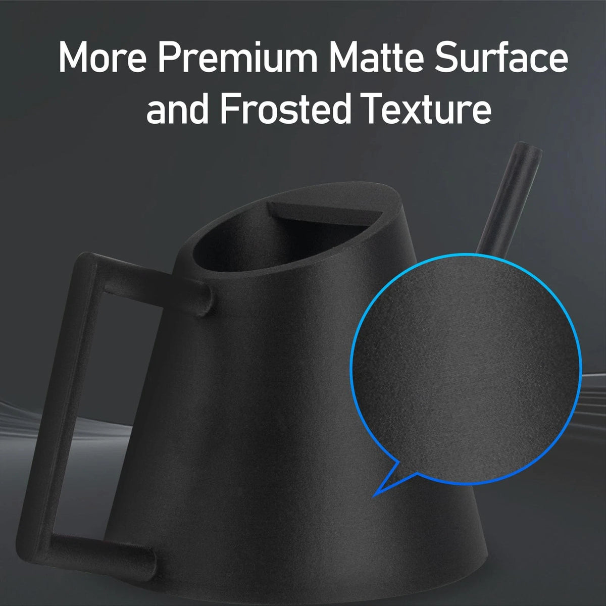IEMAI Carbon Fiber PETG Filament 1.75mm CF, Petg Cf Matte Black 1kg
