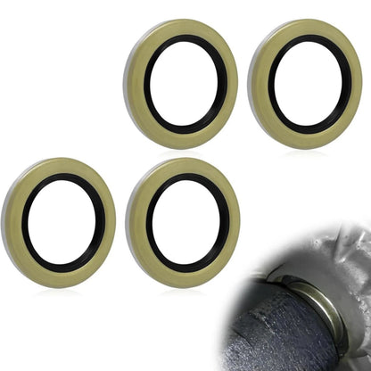 4PCS Trailer Hub Grease Seals Repair Compatible For 5200-7000 lb Trailer Axle