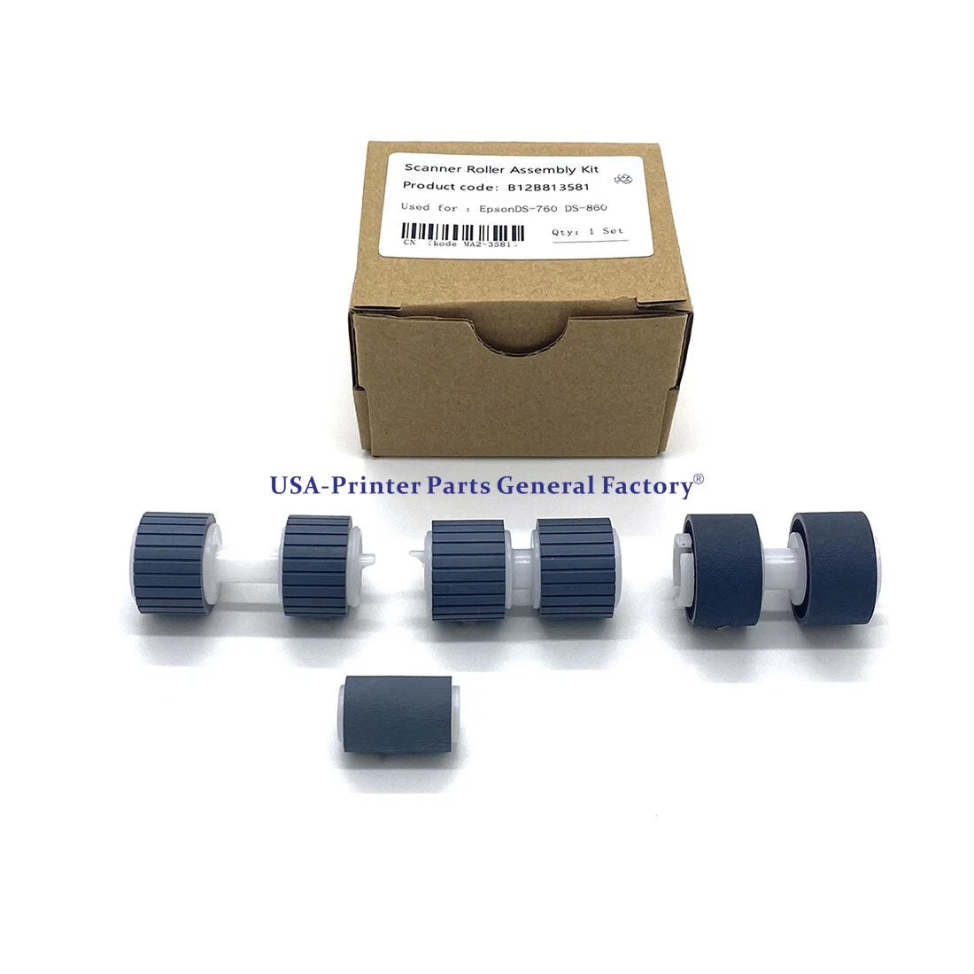 2Set  B12B813581 Pickup Roller Assembly For EPSON WorkForce DS-760 DS-860