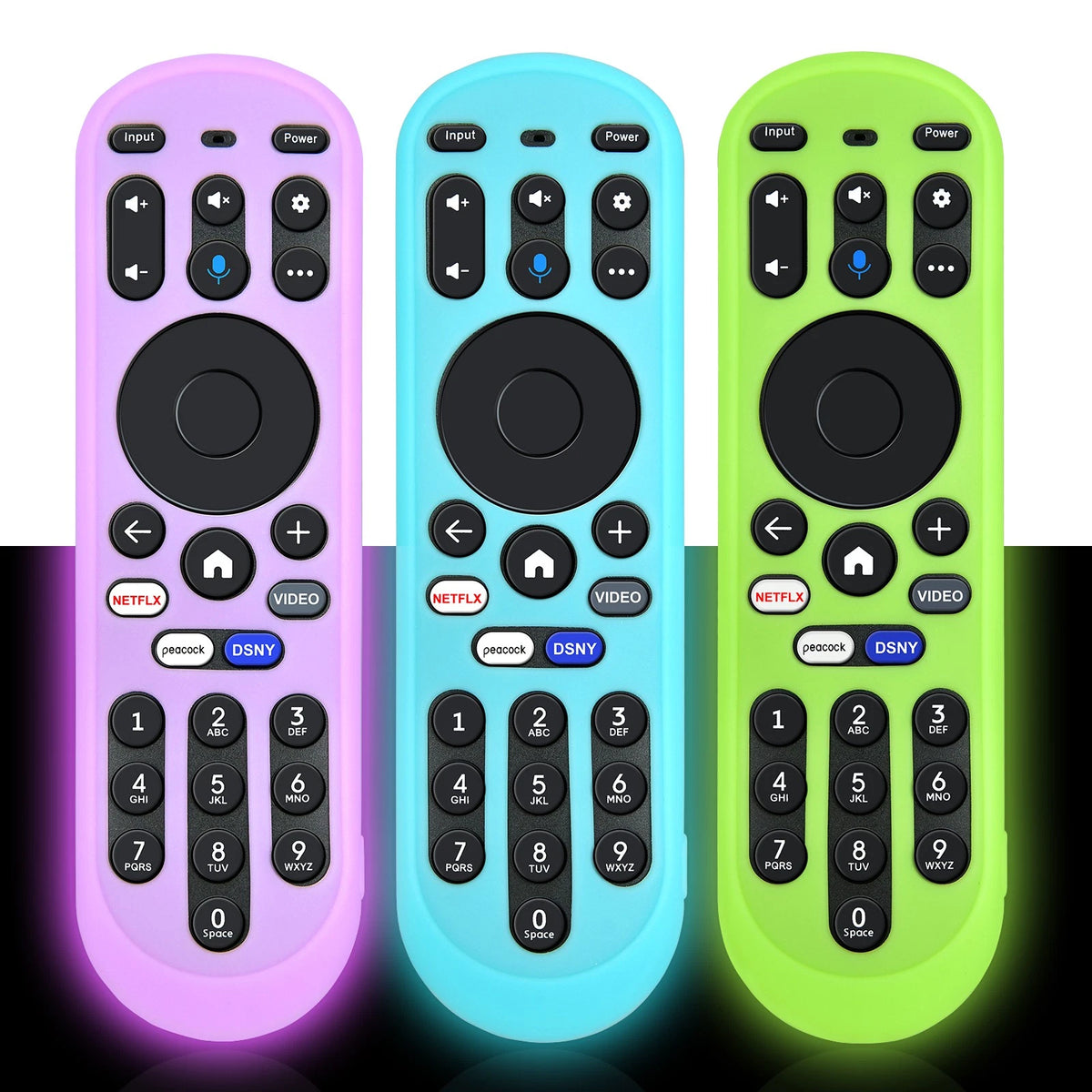 [3-Pack]MG3-R34010 Remote Case for Element Pioneer XUMO Hisense R34010BA00-00001