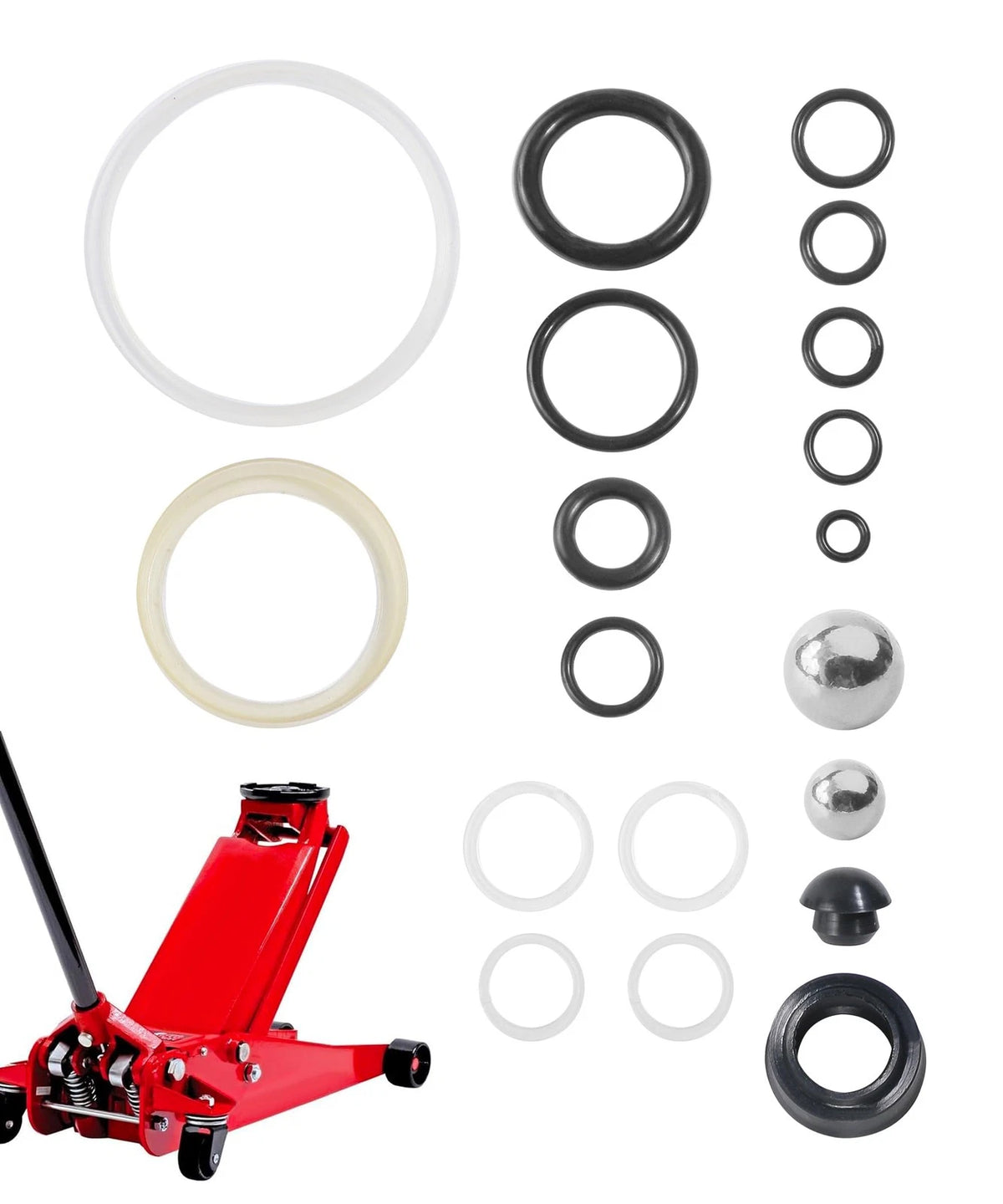 PAIYUE 16PCS Pittsburgh Floor Jack Parts,Automotive Replacement Electric Car...