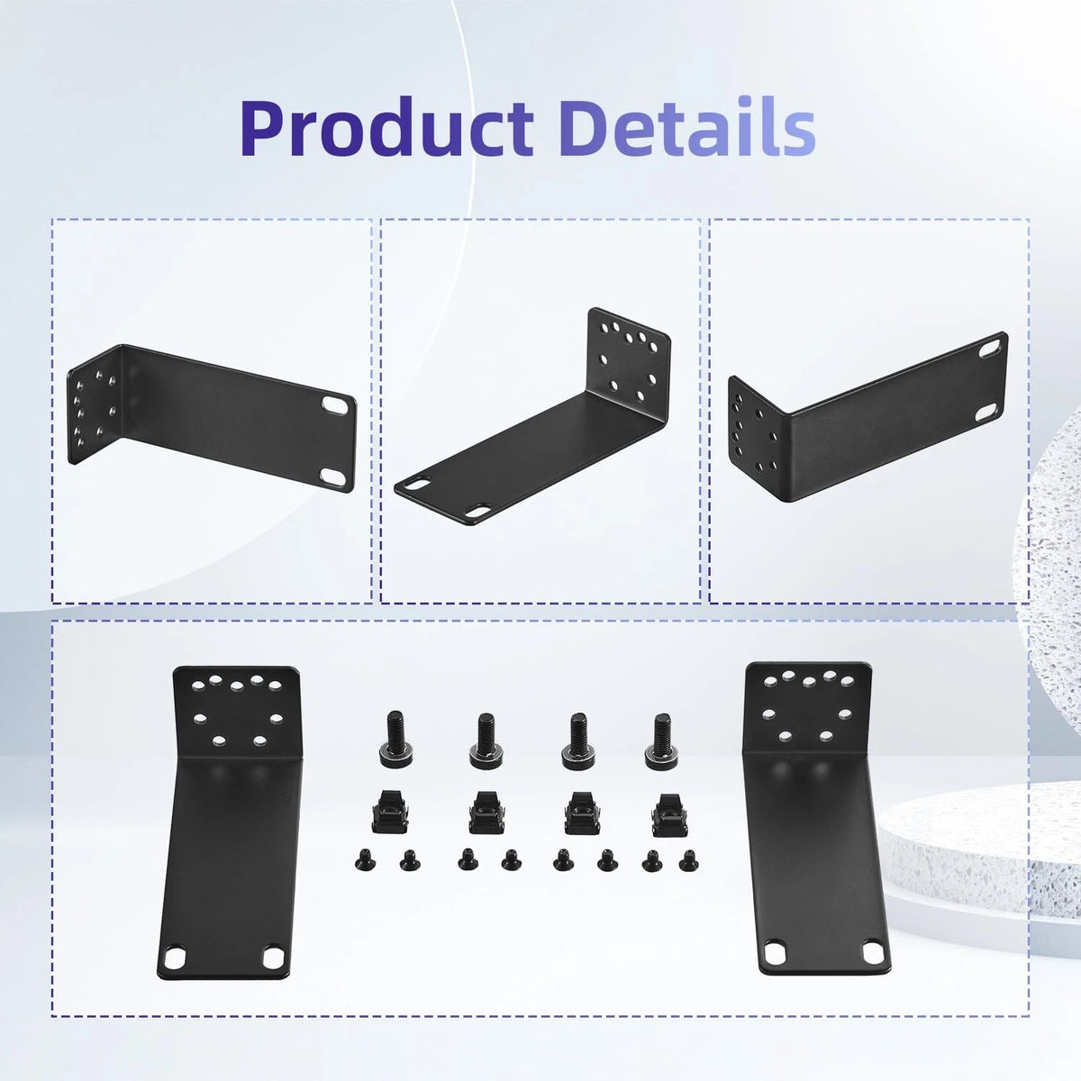 PhyinLan Rack Ear Kit for TP-Link 19-inch 10.6 inches x x 1 inch
