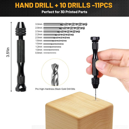 63 Pcs 3D Printer Tools, Printing & Cleaning Tool Kit 63 Set