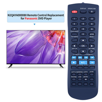 N2QAYA000080 Remote Control For Panasonic DVD Player DVD-S700 DVD-S500