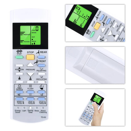 Remote Control For TOTO Washlet Bidet Toilet Seat SW3054AT40 SW3054 TCF4911E***