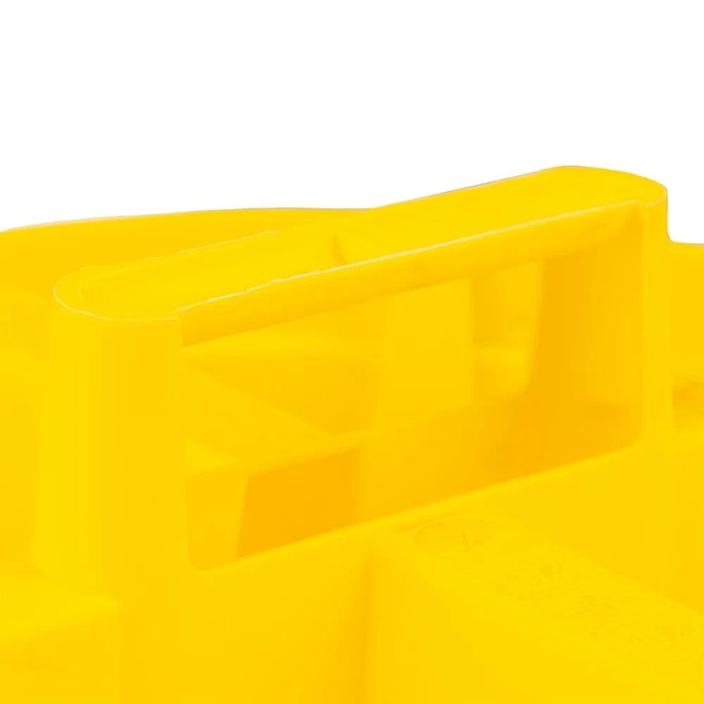 Bucket Boss - Stacker Small Parts 1 Count (Pack of 1), Yellow