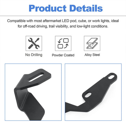 Ditch Light Brackets for Toyota Tundra Sequoia 2000–2006 1st Generation