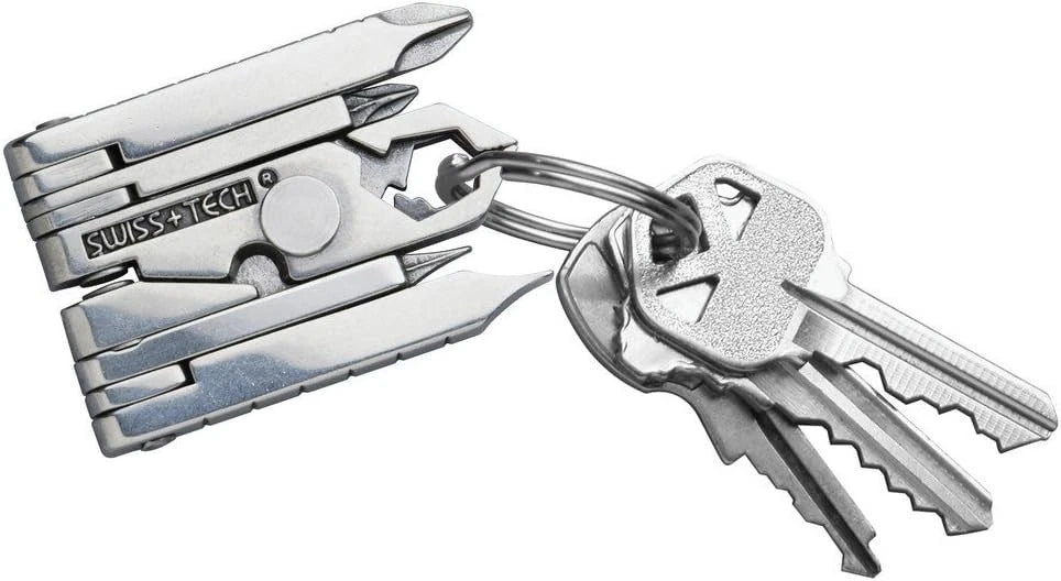 SWISS+TECH ST53100 Stainless Steel 19-in-1 Key single pack,