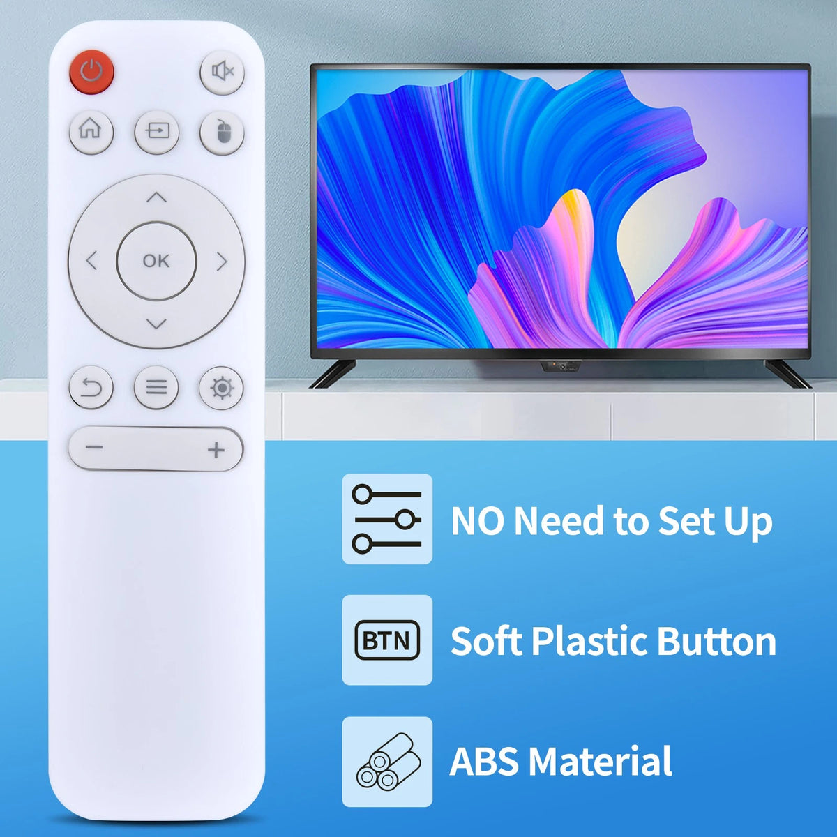 Remote Control For Wielio Smart Projector AT-M269D