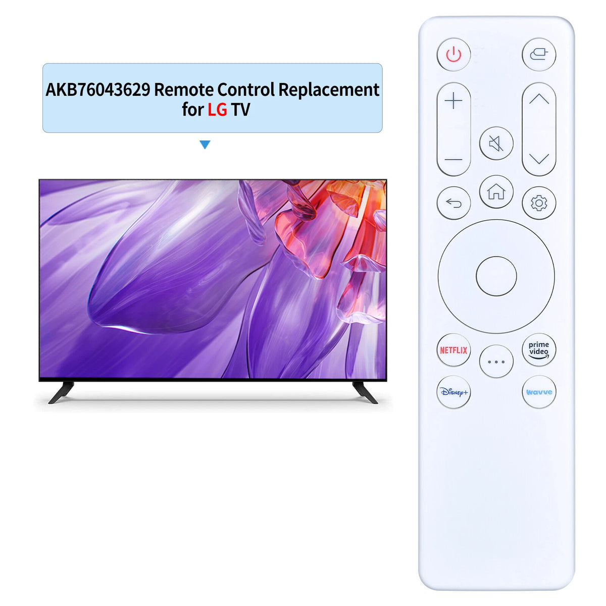 AKB76043629 Remote Control For LG Monitor LED TV SRS22CW