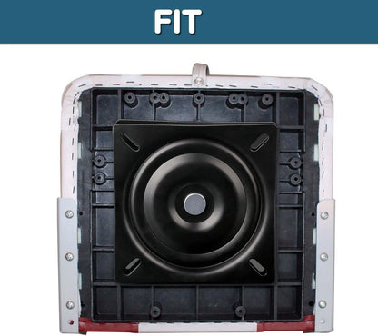 Bar Stool Swivel Plate Replacement, Square Mechanism for BLACK