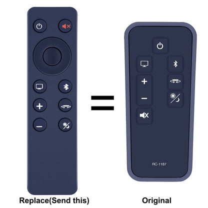 RC-1187 Replacement Remote Control For Denon DHT-T100 TV SoundBar
