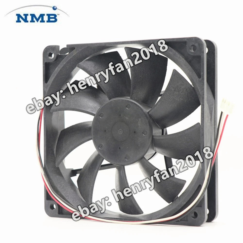 For NMB-MAT 4710KL-04W-B59 DC 12V 0.72A 120*120*25mm Cabinet cooling fan 3pin