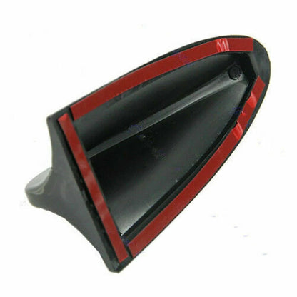 ABS Plastic Car Universal Shark Roof Deco Decorate Antenna Adhesive Tape Base
