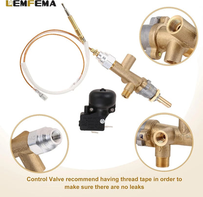 Propane Gas Patio Heater Repair, Replacement Parts for With Thermocouple