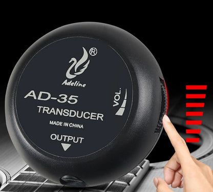AD-35 Mini Pickup Amplifier Transducer Stick Piezo for Acoustic...