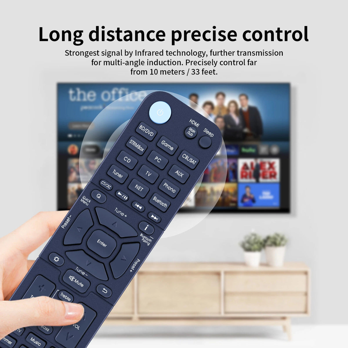 For Integra RC-973R Remote Control DRX-2.3 DRX-3.3 DRX-4.3 DRX-5.3 DTM-6
