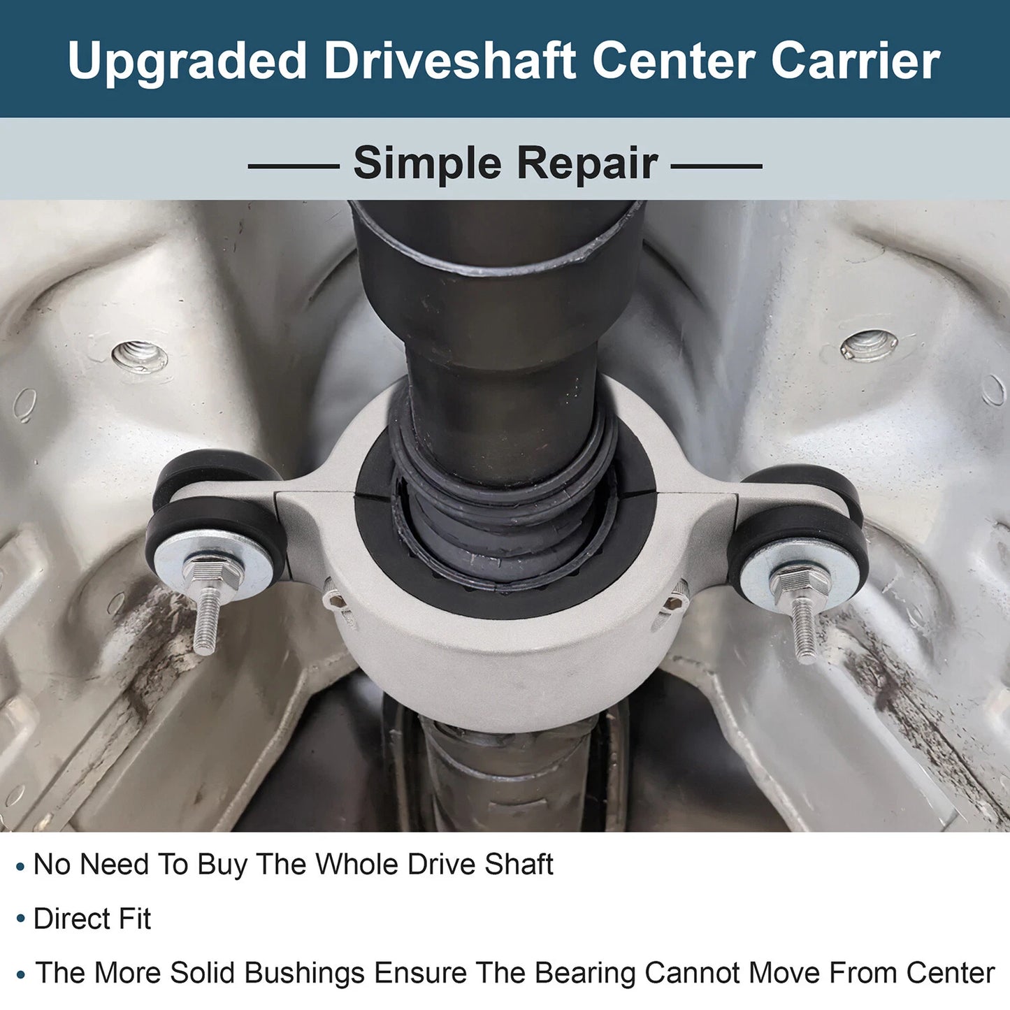 Upgrade Driveshaft Center Support Bearing Carrier for 2011+ Jeep WK2 Grand