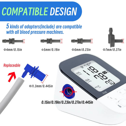 Quality Blood Pressure Cuff Compatible with Omron 9"-17"(22-42cm) Extra Large